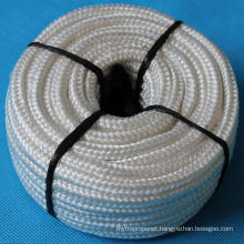 white 8M,10MM,12MM,14MM solid braid polypropylene rope 100YARDS ROLL